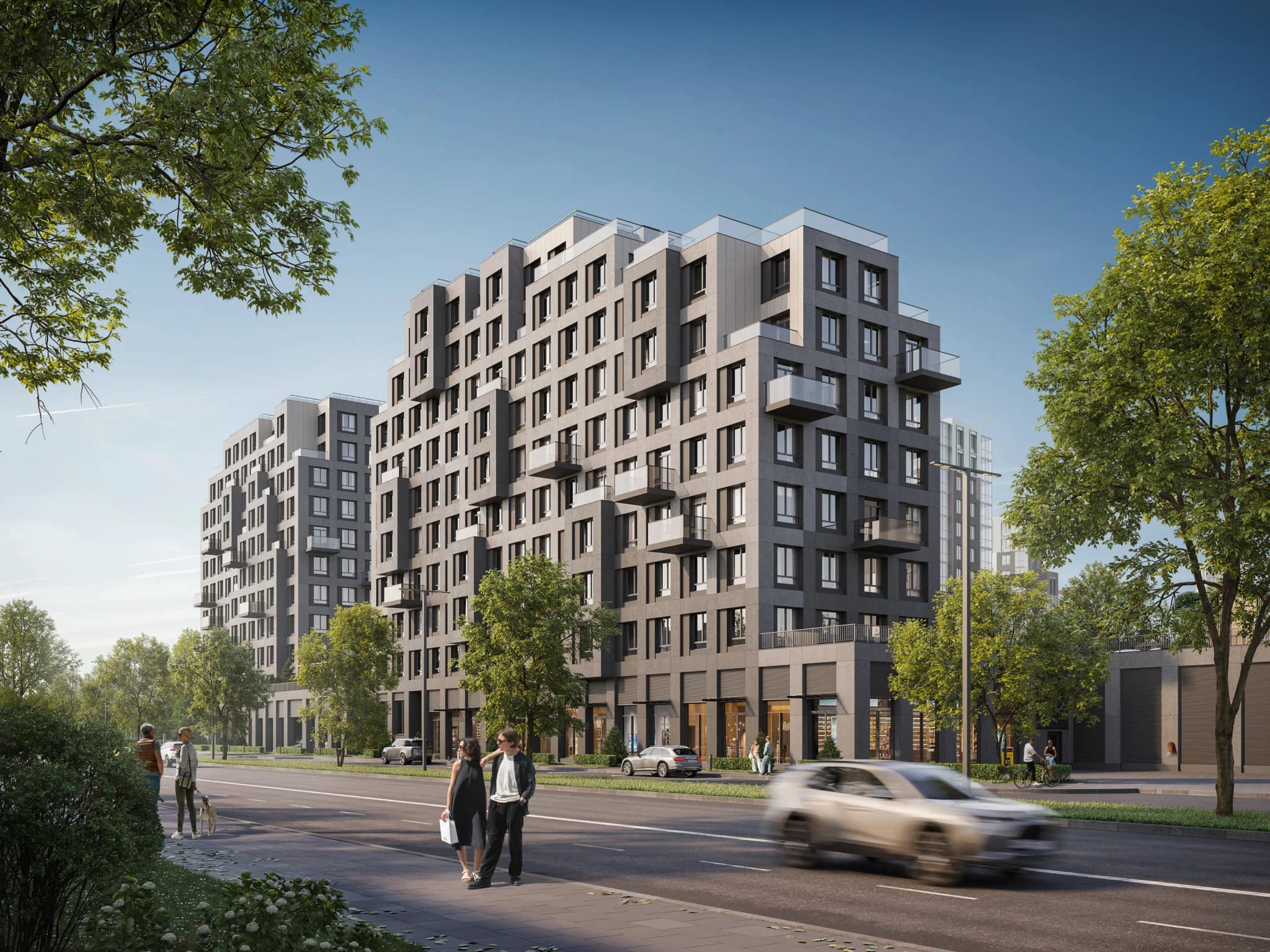 Alpen main architectural visualization image
