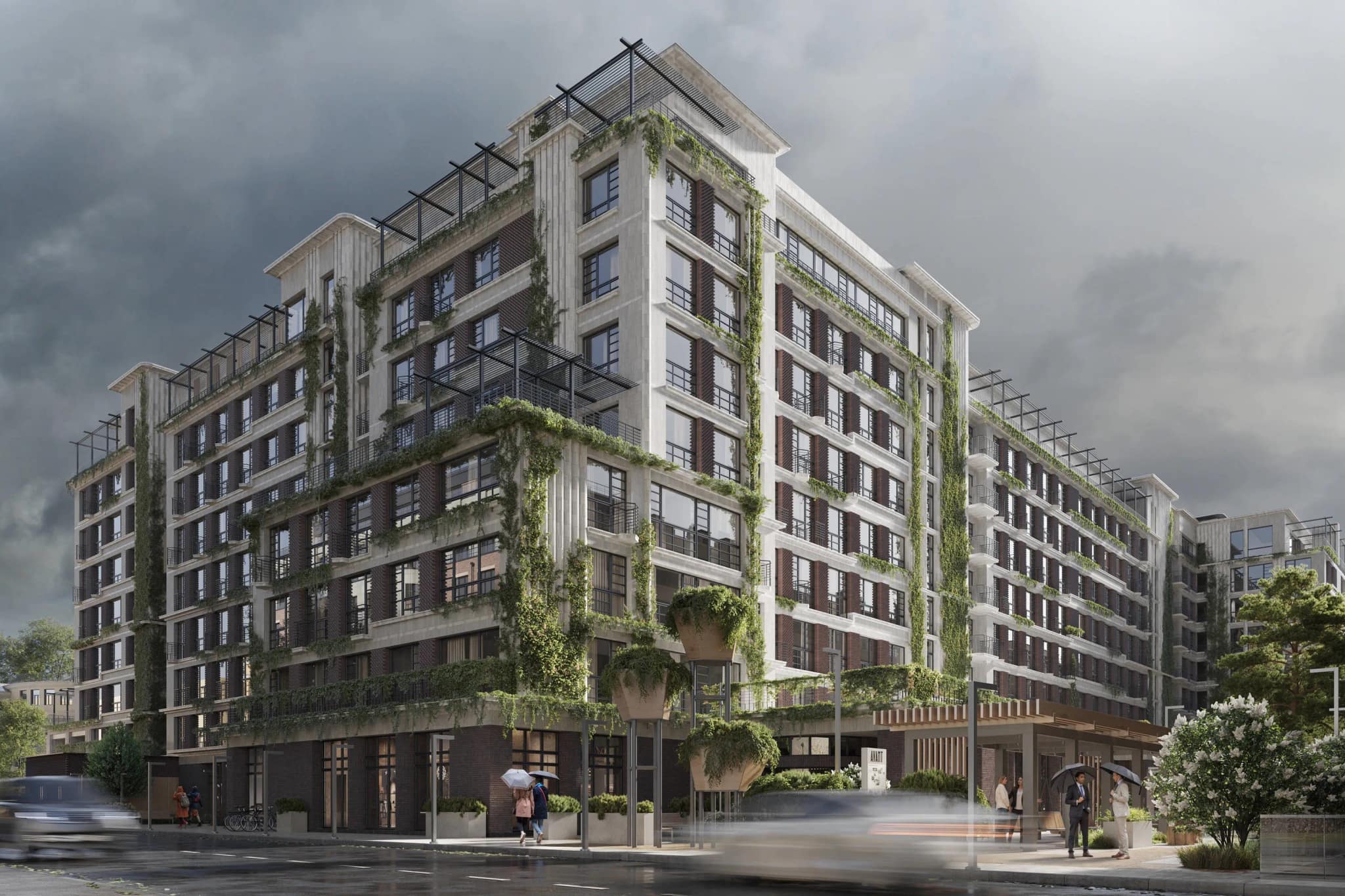 Avant main architectural visualization image