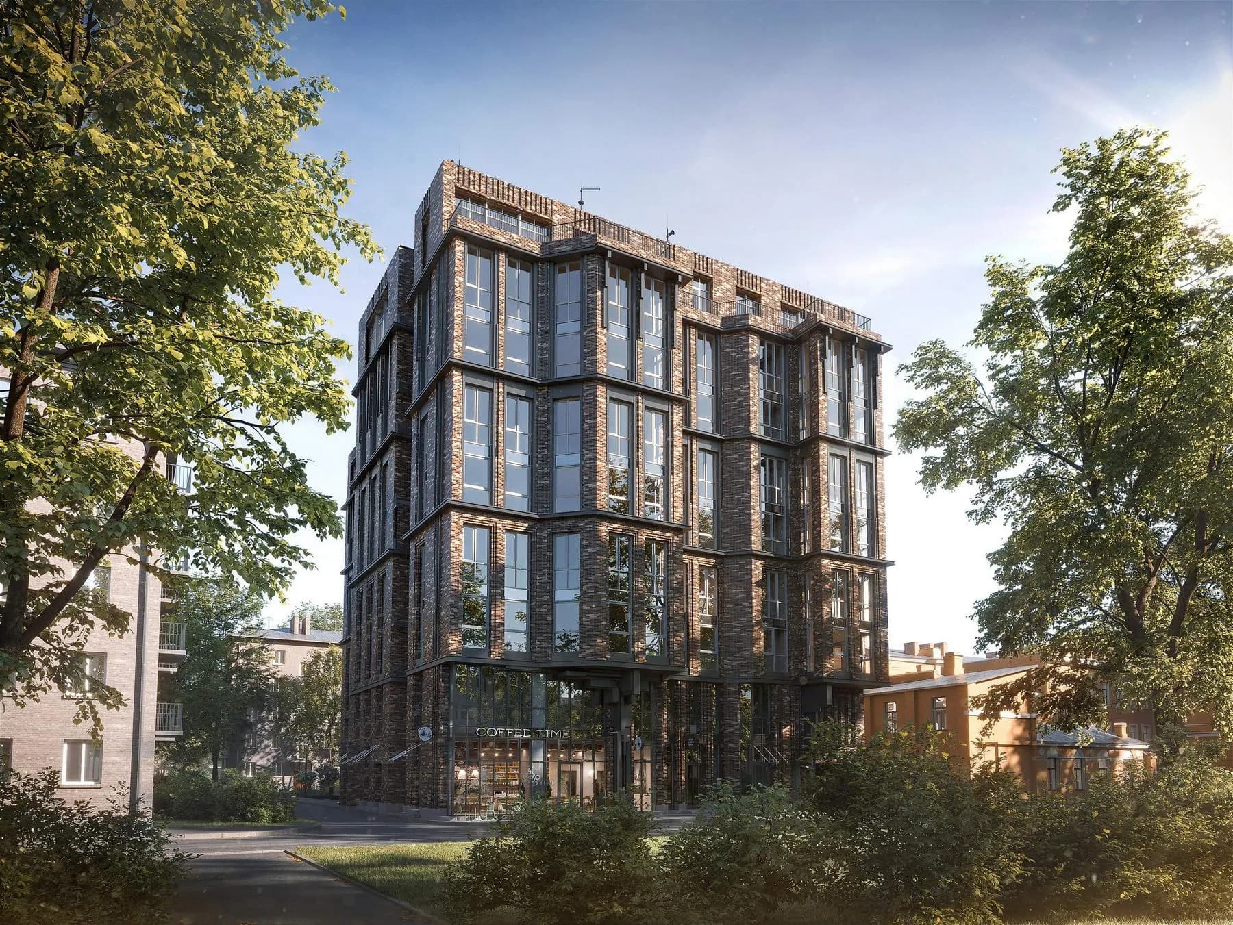 Akzent architectural visualization project preview