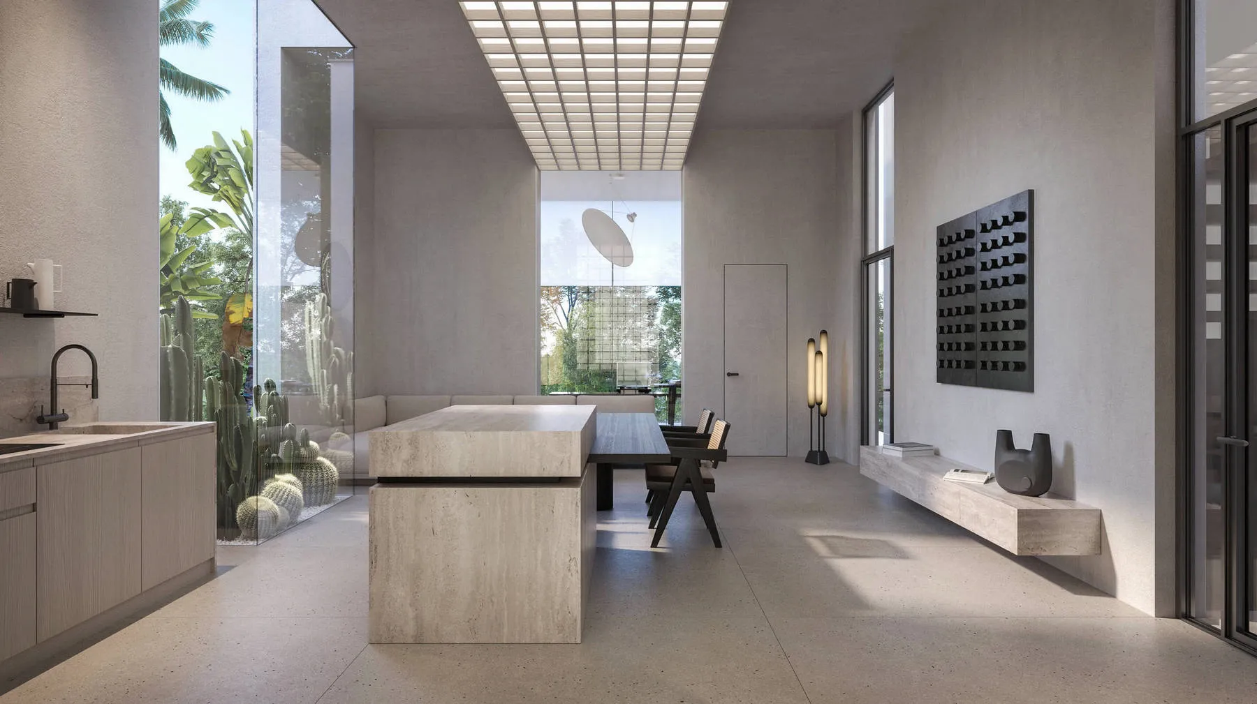 Bali Curio Interior 1 architectural visualization project preview