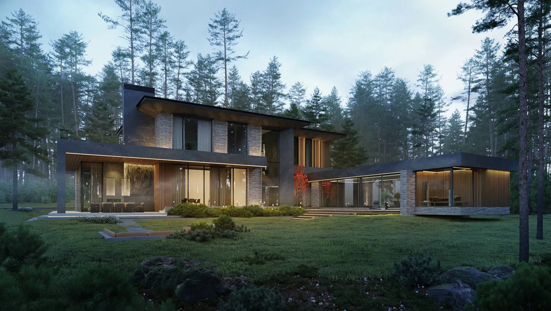 Private R 1 architectural visualization cover